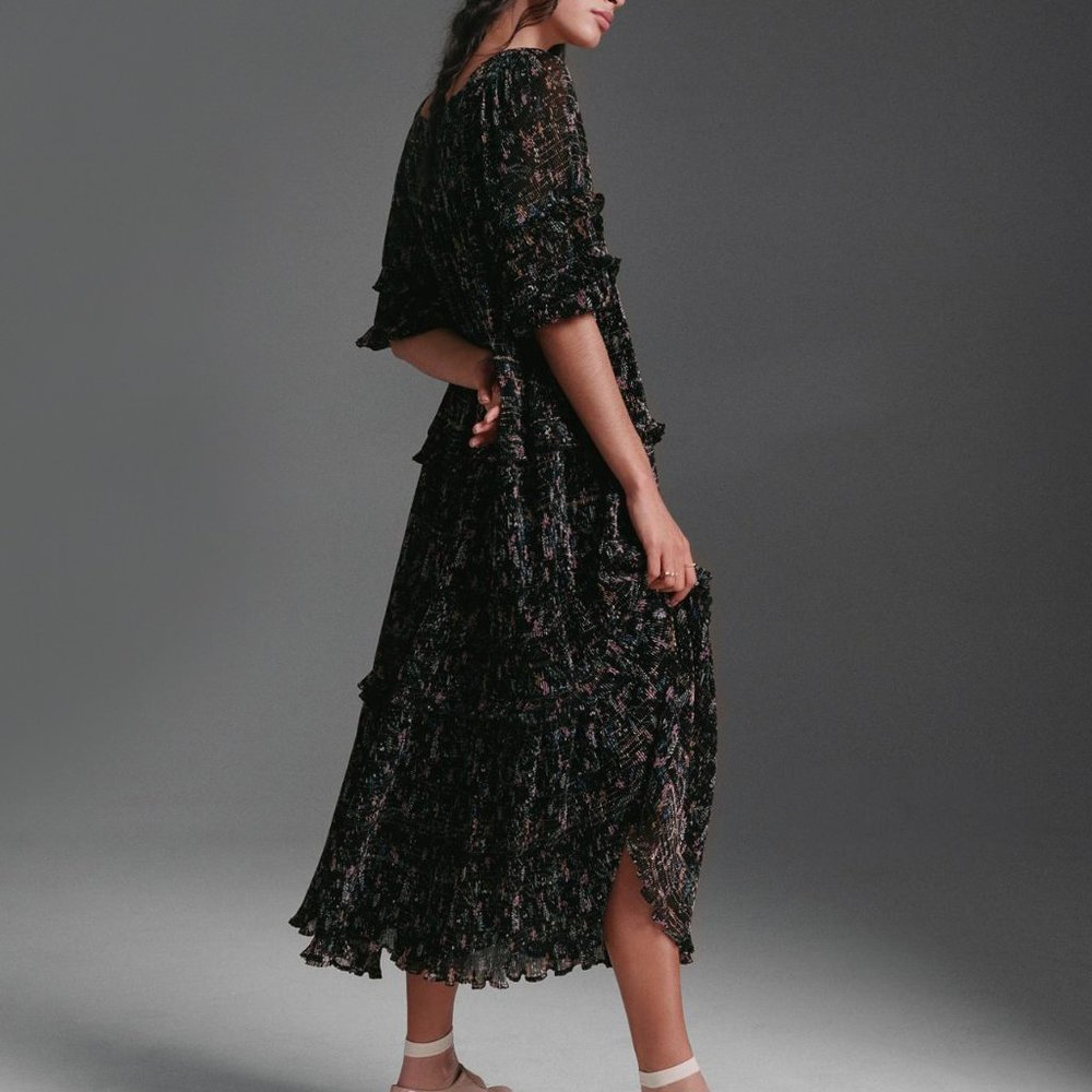 Anthropologie Orsina Tiered Dress